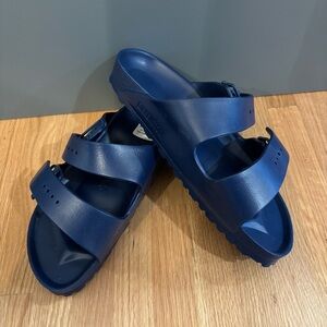 Birkenstock Arizona Eva Slide Sandals Navy